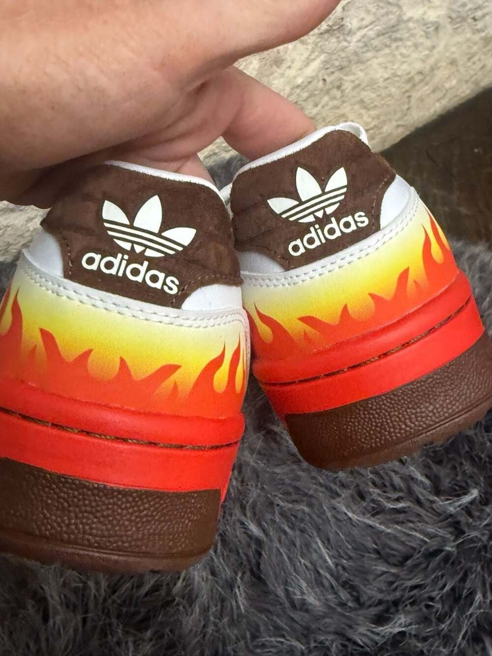 Adidas Size 9 Demon Slayer Rivalry Low Rengoku - Picture 10 of 14